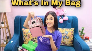 What’s In My Bag  Bag Secrets Revealed  SAMREEN ALI VLOGS [upl. by Bernhard]