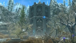 New quotMyrwatch Towerquot Mage Player Home in Morthal  Skyrim Anniversary Edition Creation Club [upl. by Kirsteni920]