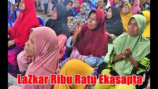 LaZkar Ribu Ratu Menyapa Warga Ekasapta [upl. by Inotna]