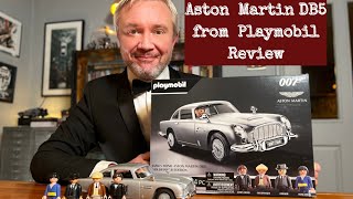 Playmobil Goldfinger Aston Martin DB5 Review [upl. by Oesile]