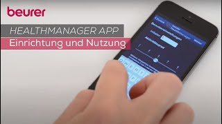 Quick Start Video zur kostenlosen Beurer HealthManager App [upl. by Anairda]