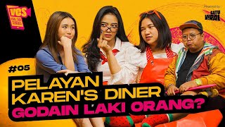 WATAK ASLI PELAYAN KARENS DINER DIBONGKAR ANASTASYA KHOSASIH [upl. by Mairhpe]