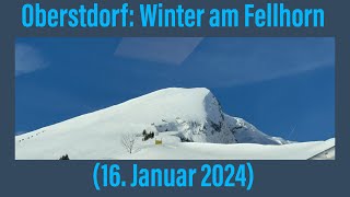 Winter am Fellhorn 16 Januar 2024 ￼ [upl. by Mancino]