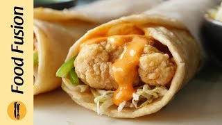 Crispy Chicken Paratha Roll Recipe By Food Fusion Ramzan Special Recipe [upl. by Endres]