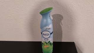 Febreze Air Freshener and Odor Eliminator Spray Gain Original Scent Review [upl. by Udale]