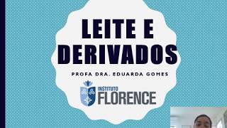 Técnica dietética  LEITE E DERIVADOS [upl. by Greenlee]