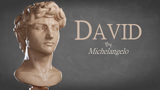 Sculpting David by Michelangelo 2019  Blender Timelapse [upl. by Aicssej684]