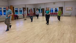 September  Earth Wind amp Fire Evening Line Dance session [upl. by Fredrika]