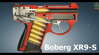 How a Boberg XR9S Pistol Works [upl. by Pasia]