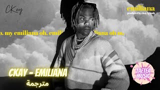 CKay  Emiliana Lyrics  مترجمة [upl. by Bbor]