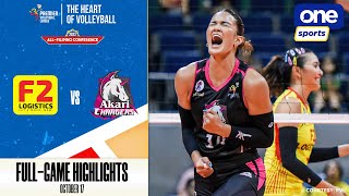 F2 Logistics vs Akari highlights  2023 PVL AllFilipino Conference  Oct 17 2023 [upl. by Tremml872]