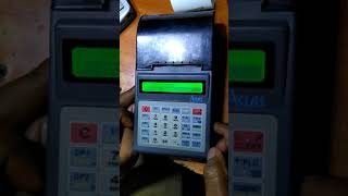 How to print duplicate receipt on ACLAS CRV5X cash register [upl. by Tiny31]