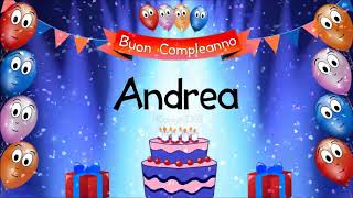 Tanti auguri di buon compleanno Andrea [upl. by Lind]