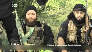 Propaganda terrorista de Estado Islámico ISIS para atraer miembros [upl. by Ydnil]