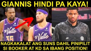 PINIPILIT kasi si KD at Booker Maging PF at PG  Giannis Hindi pa MAKATAKBO [upl. by Kimura]