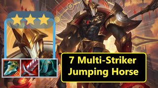 7 MultiStriker Hecarim Carry  Patch 1417b  Set 12 Comps  TFT Gameplays  聯盟戰棋 [upl. by Alathia643]