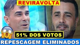 REPESCAGEM ENQUETE A Fazenda 11 mostra REVIRAVOLTA na votação entre Jorge Souza e Rodrigo Pavanello [upl. by Negiam807]