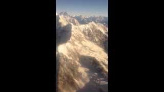 Flying over Everest [upl. by Ihskaneem]