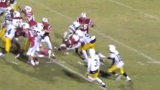 Alabama Lands Commitment from 6foot7 290pound Freshman Dare Rosenthal  Video Highlights [upl. by Arded]