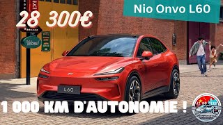 Découvrez lOnvo L60 de Nio à 28 000 € avec 1 000 km dautonomie [upl. by Nivled]