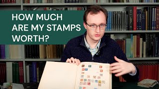 How much are my stamps worth Part 1 Our guide to how we value a stamp collection [upl. by Freddie]