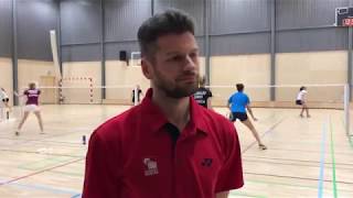 “We want to increase the level of badminton in Europe” [upl. by Cartie]