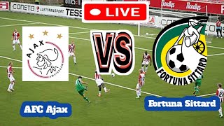 AFC Ajax Vs Fortuna Sittard Football Score Live streaming [upl. by Ahkeber815]