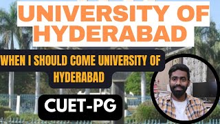 hcu uoh should I come  for counseling universityofhyderabad admission cuet2024 cuetpg hcu [upl. by Aprilette]