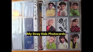 My Stray Kids photocards as a new collector [upl. by Ynnej]