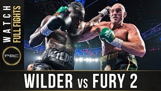 Wilder vs Fury 2 FULL FIGHT February 22 2020 [upl. by Airdnoed86]