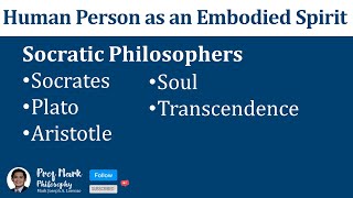 Human Person as an Embodied Spirit TagalogEnglish  Philosophy of the Human Person [upl. by Aurlie17]