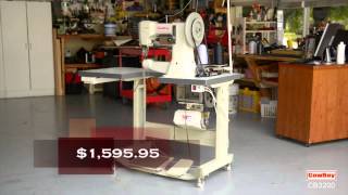 Cowboy CB3200 Leather Sewing MachineSaddle and Harness Stitcher [upl. by Edmanda414]