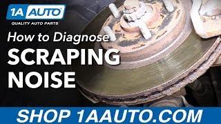 How to Diagnose a Car Wheel Scraping Noise Brakes or Dust Shield [upl. by Thomasin]