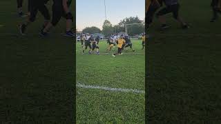 CoachTR youthfootballhighlights Denison Killerbees Football 2024 riddickboys huntfamily [upl. by Attenhoj804]