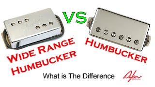 Wide Range Humbucker VS PAF Humbucker [upl. by Harsho369]