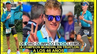 De Ciclista a dirigir el Astana y Ahora Campeón del Mundo en Triatlon 2019 Alexandre Vinokourov [upl. by Winter]