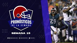 Pronósticos Semana 15 NFL 2023 [upl. by Zerlina]