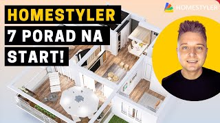 Homestyler  7 porad dla początkujących [upl. by Nerrak]