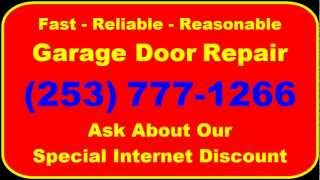 Garage Door Repair In Tacoma Wa  253 7771266 [upl. by Fontana]