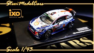 Hyundai I20 WRC 2017  IXO MODELS  143 Rally tour De Corse 2017 T Neuville  NGilsoul [upl. by Lynea75]