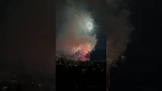 Canada Day Fireworks celebration in Saskatoon Saskatchewan [upl. by Nosredneh]