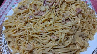 CREAMY MUSHROOM PASTA [upl. by Bisset]