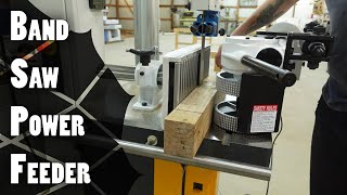 Installing a CoMatic AF19 Bandsaw Power Feeder [upl. by Ramuk]