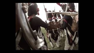 Бородино глазами французского гренадёра  Borodino battle reenactment 2014 [upl. by Jezabel215]