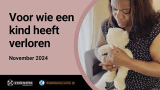 Voor wie een kind heeft verloren – De Video van de Paus 11 – november 2024 [upl. by Ahsiela]