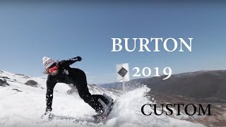 2019 Burton Custom Snowboard Review Camber VS Flying V [upl. by Cloutman305]