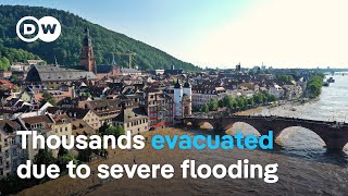 At least five people have died in massive flooding in southern Germany  DW News [upl. by Pitchford]