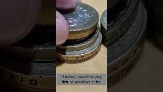 Error £2 coin with the edge writing upsidedown Worth over £1000 coin coincollecting [upl. by Sair]