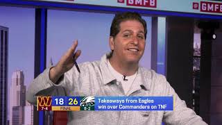 Takeaways from Eagles Week 11 TNF win vs Commanders [upl. by Lorelle237]