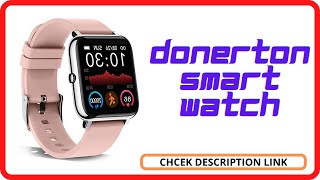 Donerton smart watch fitness tracker for android phones  Heart Rate and Sleep Monitor  Waterproof [upl. by Eninnaej]